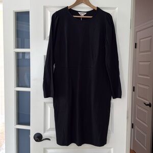 Boden Penelope Jersey Dress, Black